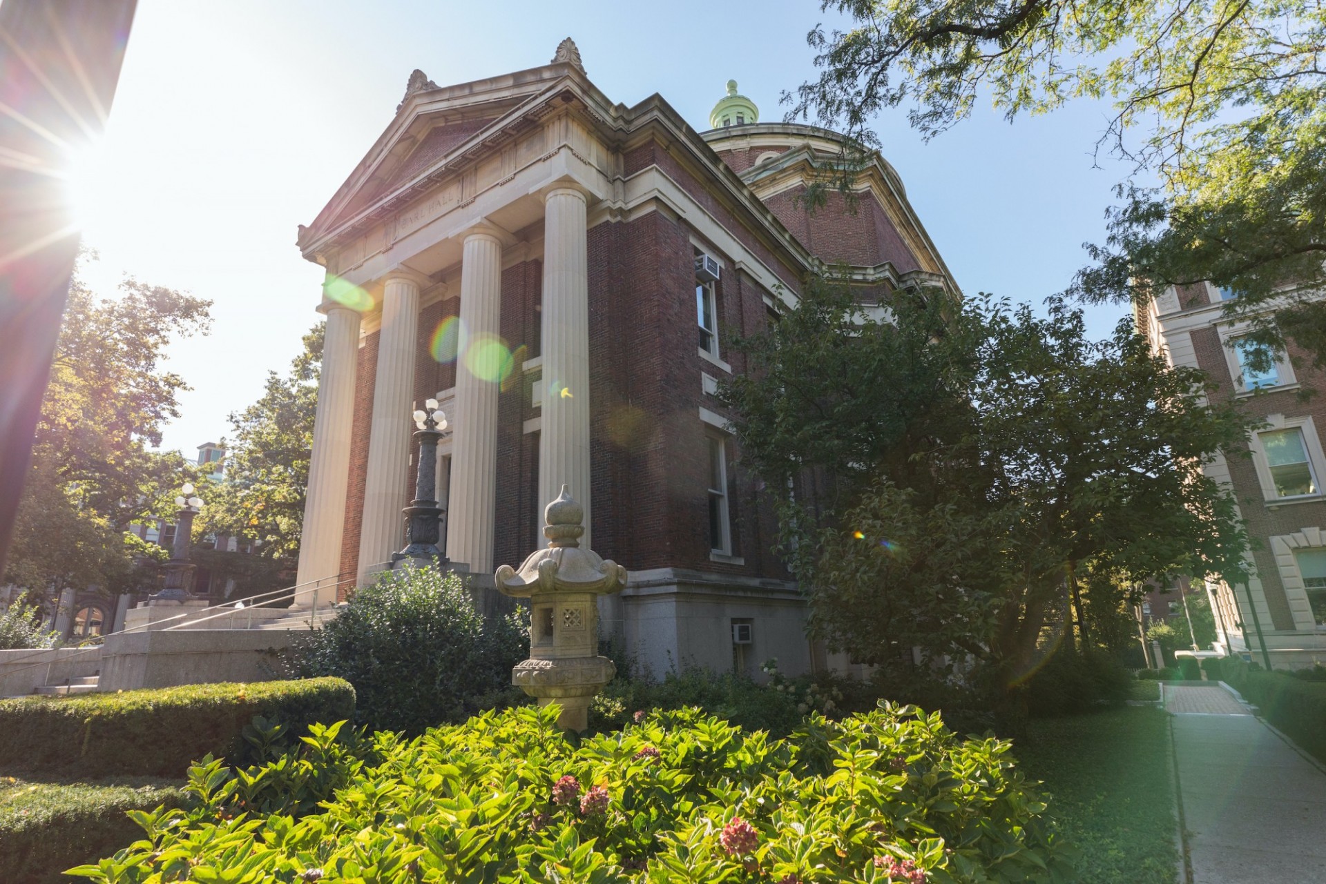 Earl Hall exterior. 