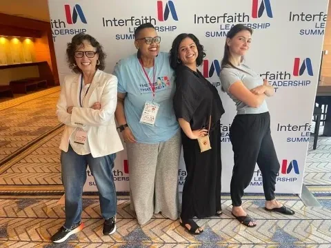 Columbia team at the Interfaith Leadership Summit