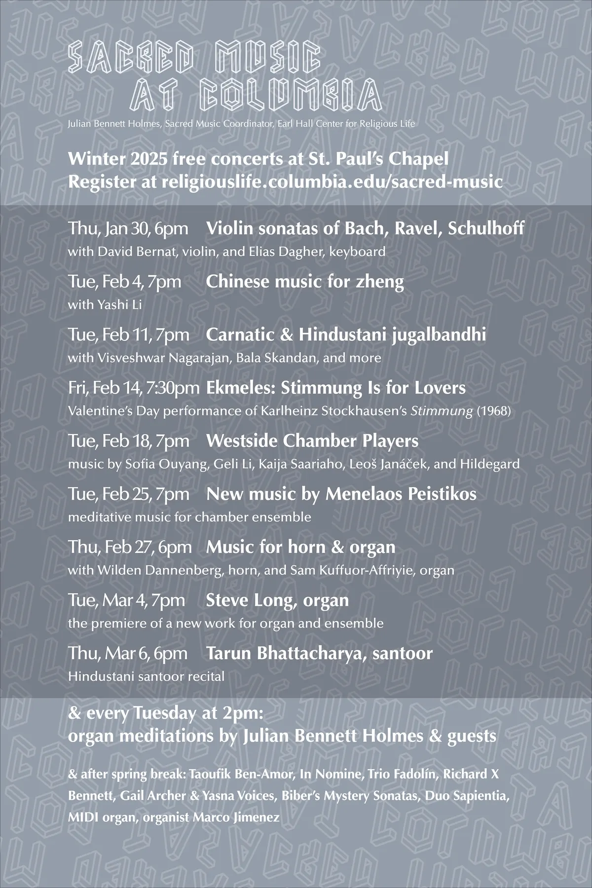 concert poster