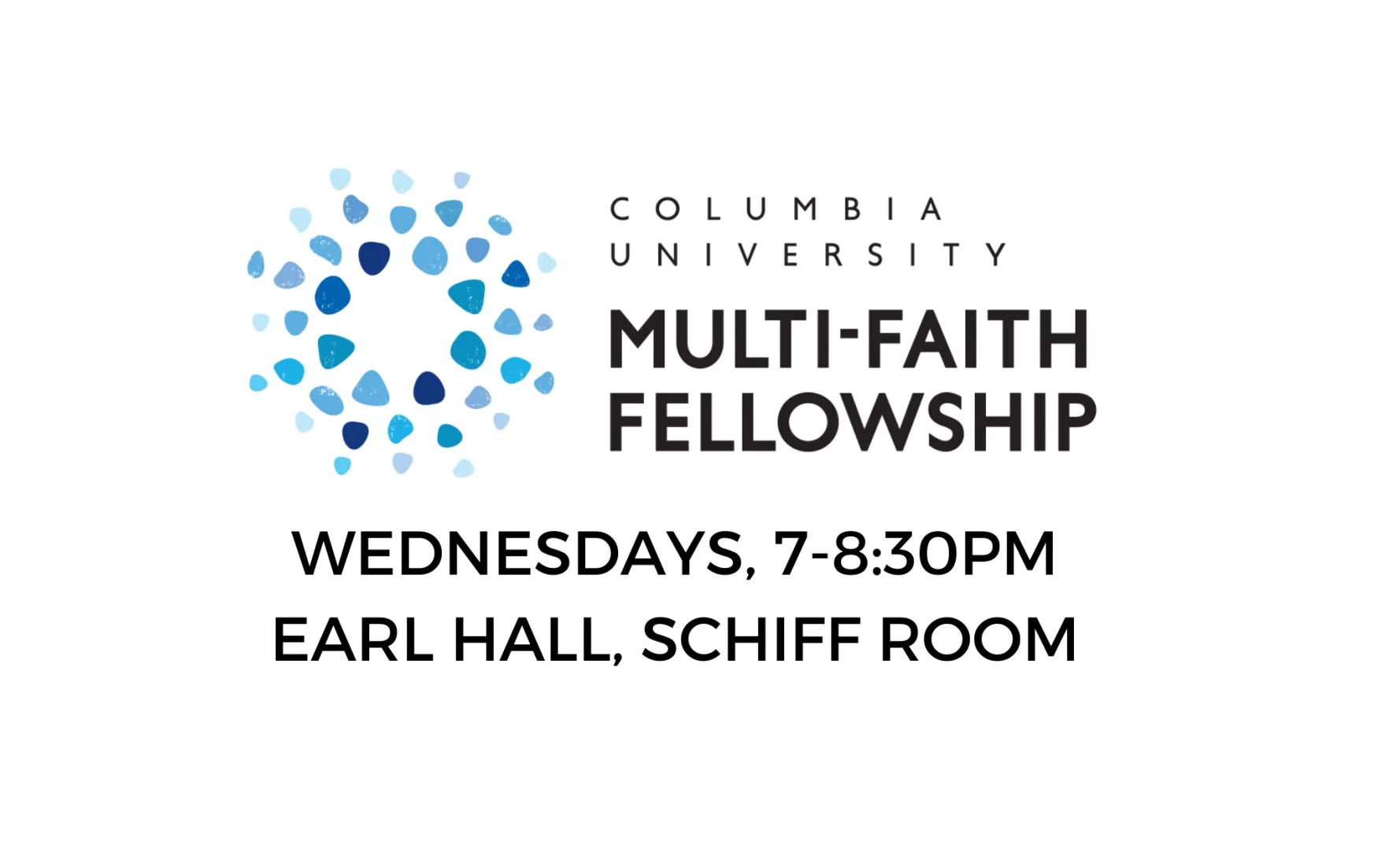 Multi-Faith Fellowship Flyer